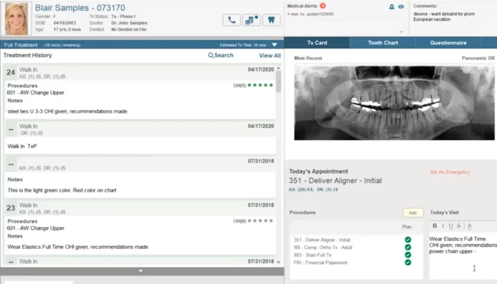 Carestream Dental EMR Software & practice management software