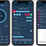 PointClickCare EHR software patient and billing record dashboard screenshot.
