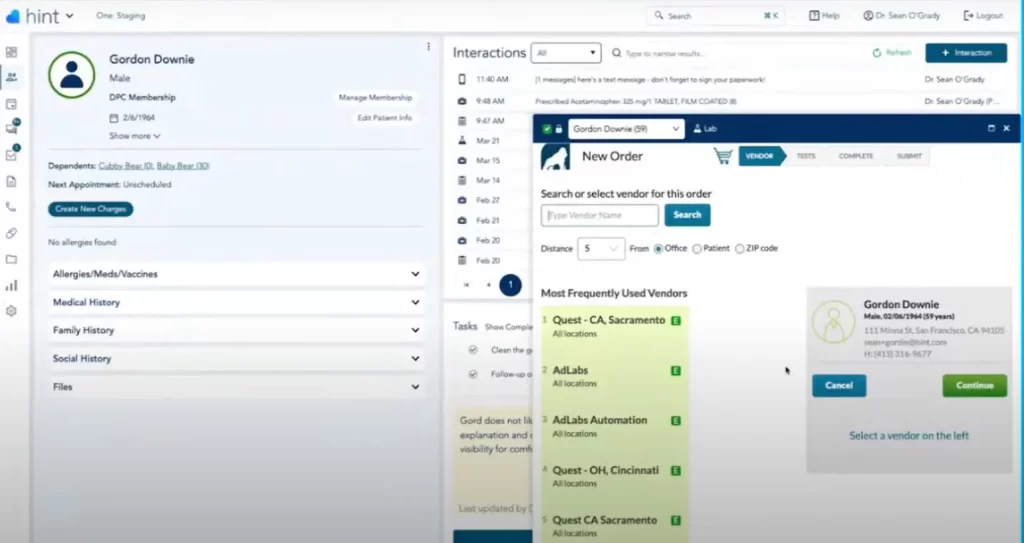 Hint health EMR Software & practice management software