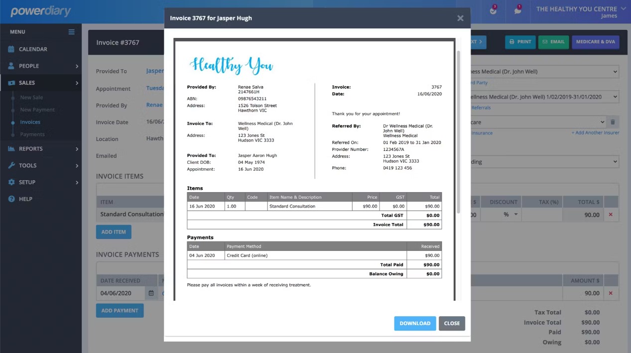 Power Diary EMR Software EHR and Practice Management Software