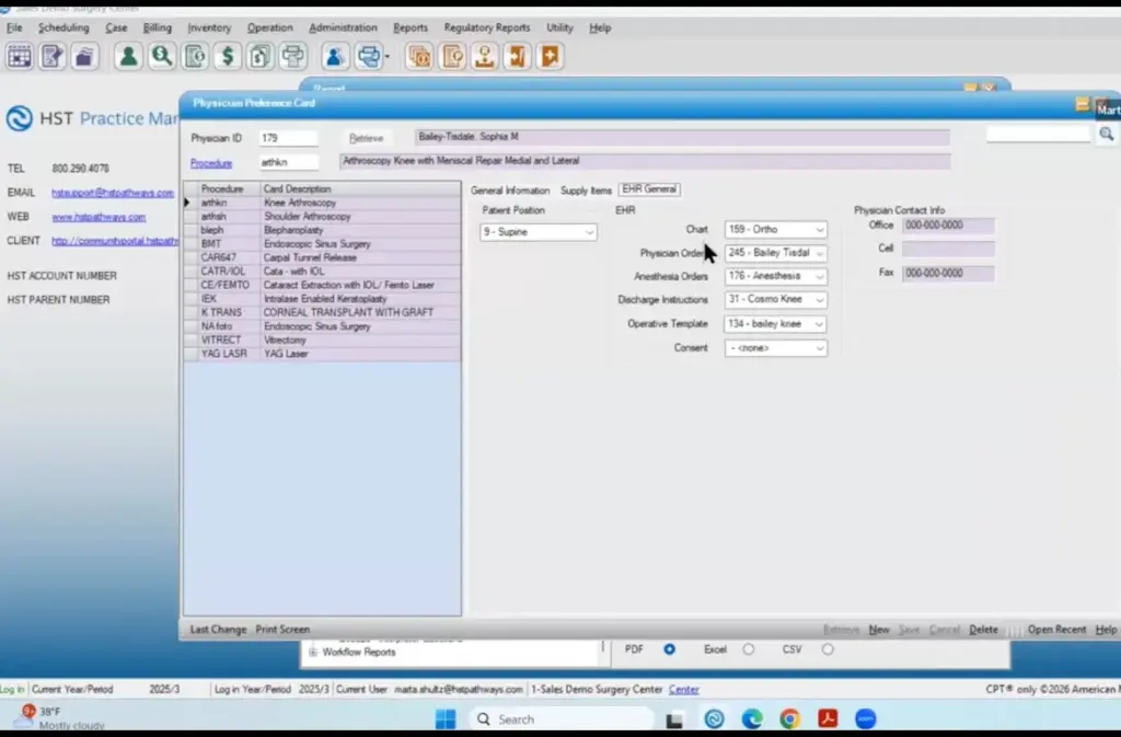 HST Pathways EMR Software System