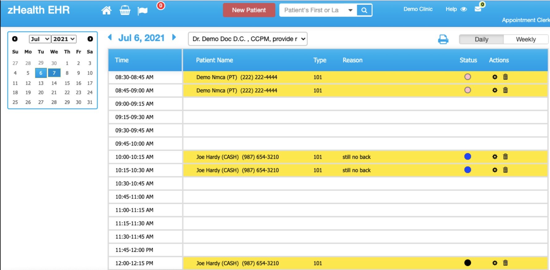 zHealth Practice Management Software EHR and Practice Management Software