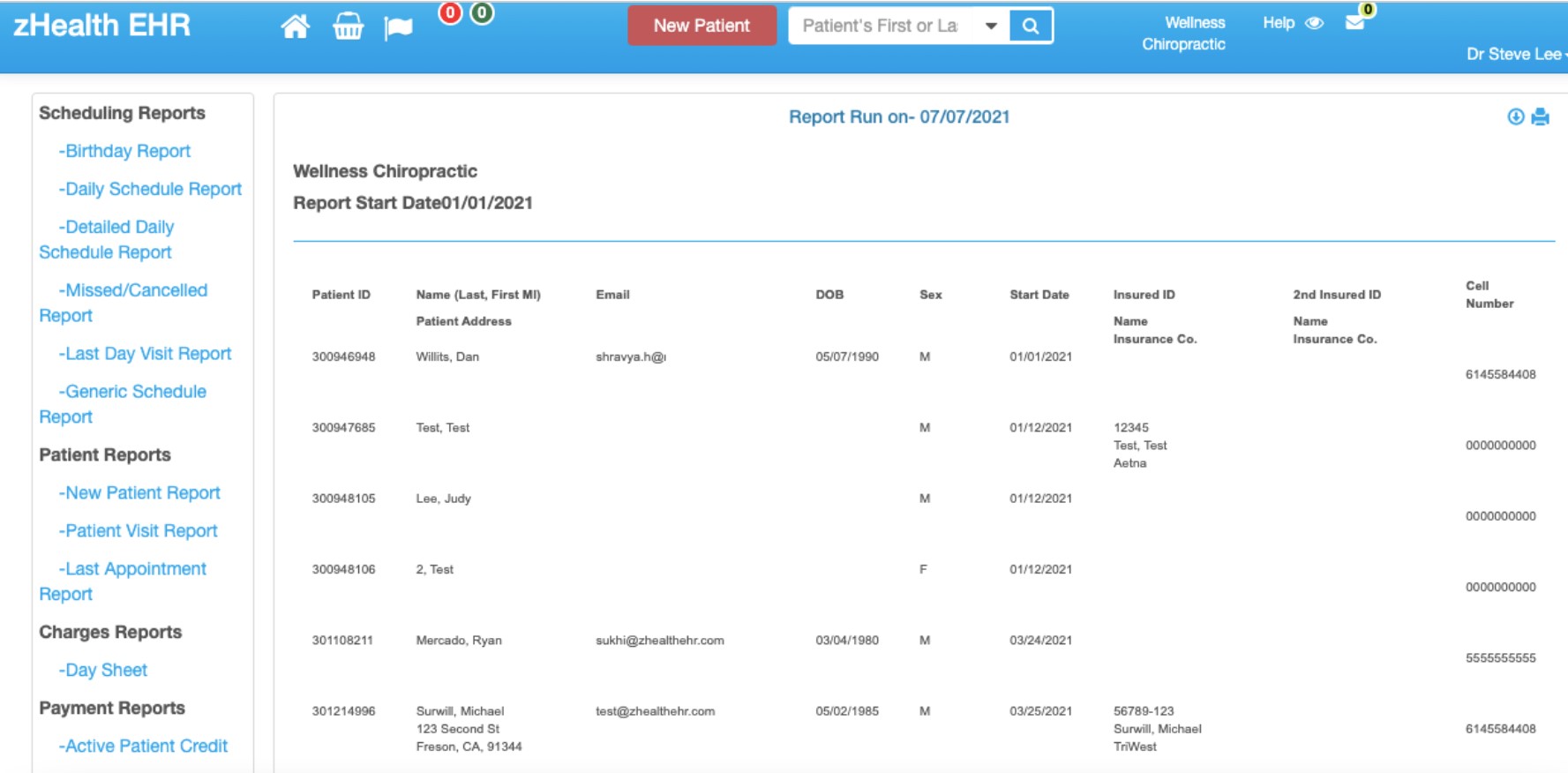 zHealth Practice Management Software EHR and Practice Management Software