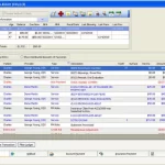 Egalesoft Dental PM software accounts record and patient demographics field dashboard screenshot.