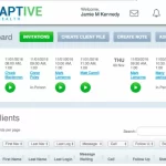 Adaptive-Telehealth-Healthcare-Practice-Management-EMR-Software-dashboard-Demo
