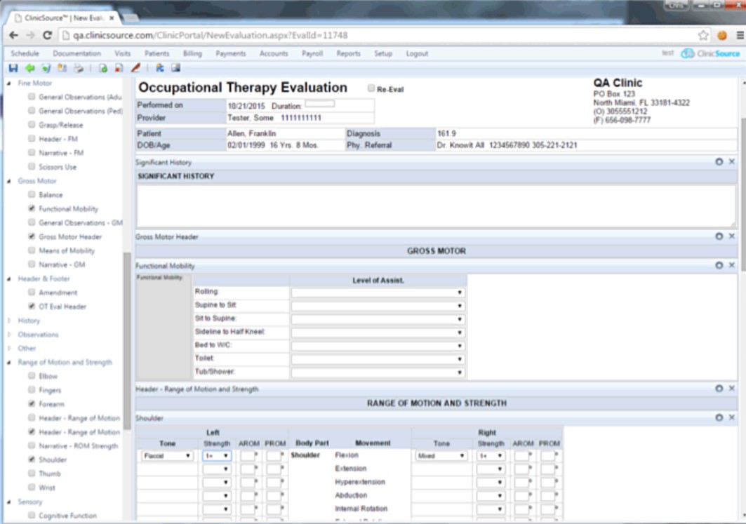 ClinicSource Therapy Practice Management Software EHR and Practice Management Software