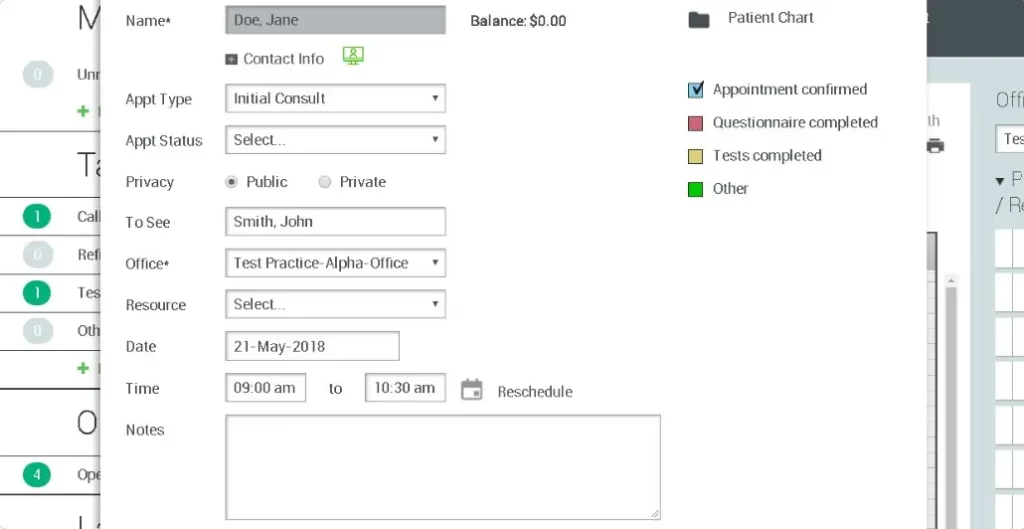 Power2Practice-EMR-Practice-Management-Software-Appointment-Demo