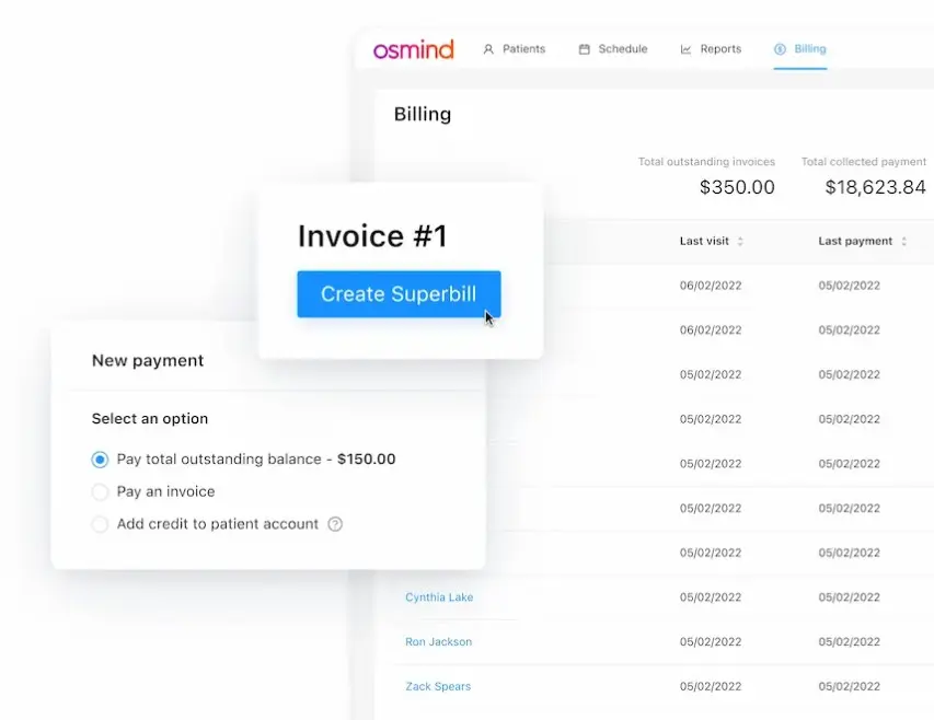 Osmind-EMR-Practice-Management-Software-Billing-Invoice-Demo.