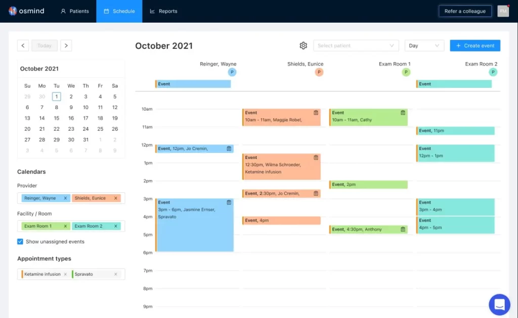 Osmind-EMR-Practice-Management-Software-Scheduling-Demo
