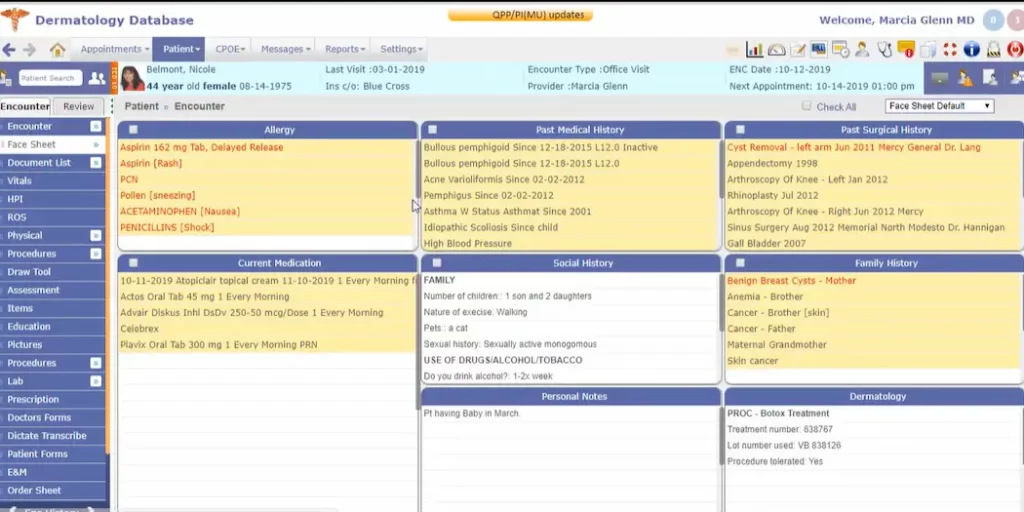 Compulink-Dermatology-Advantage-EHR-Software-Dermatology-Database