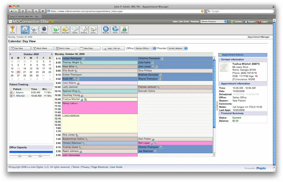 MDConnection-Practice-Management-Software-Patient-Appointment-Manager