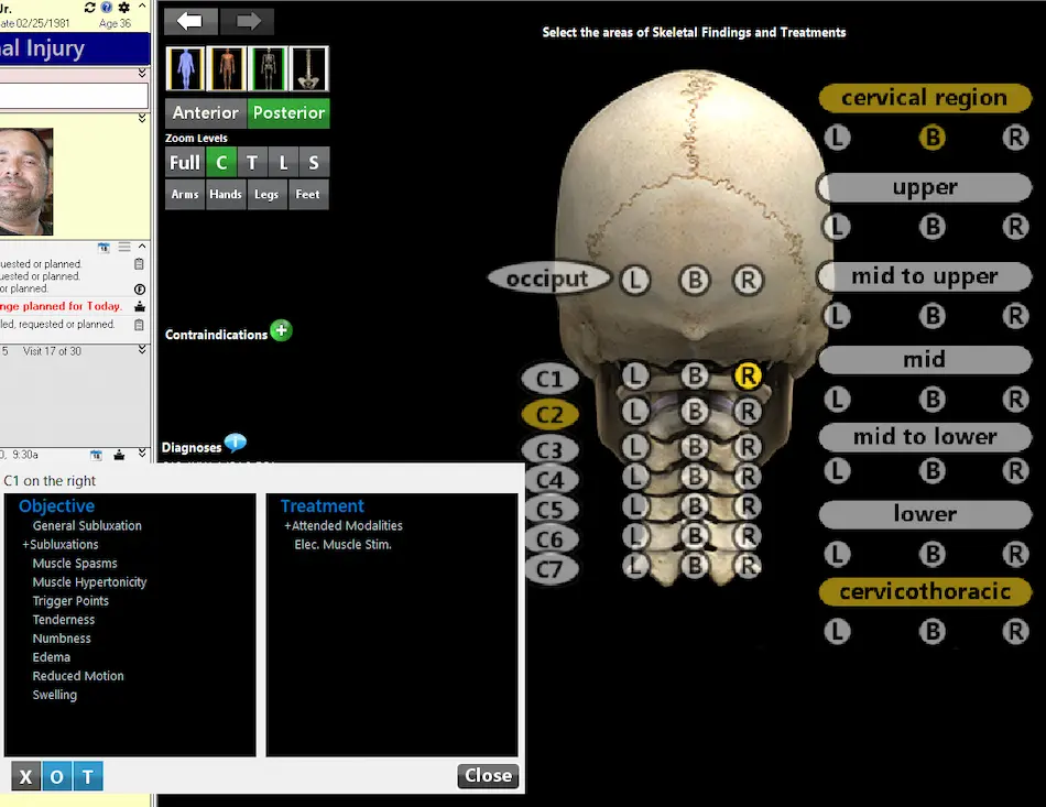 Ezbis-Office-EMR-Software-Chiropractic-Patient-Notes