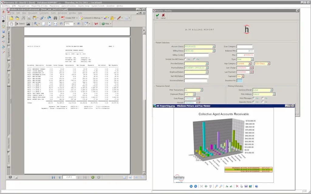 HaRMony-eNotes-EMR-Software-User-Database-Support