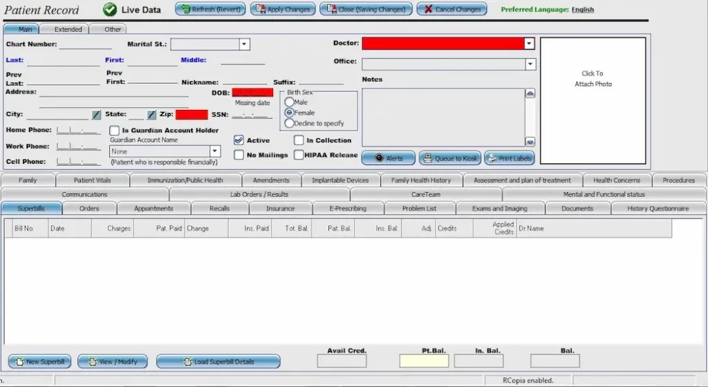 Liquid-EMR-Software-Patient-Record-Live-Data