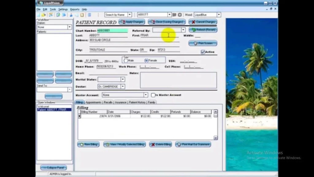 LiquidEHR-Software-Optometery-EMR-Software-Patinet-Portal