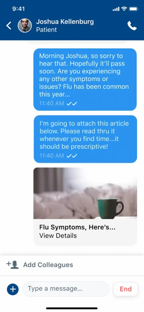 Medici-EMR-Software-Telehealth-Messaging-App