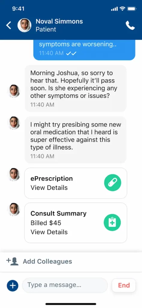 Medici-EMR-Software-Telehealth-Patient-Messaging-App