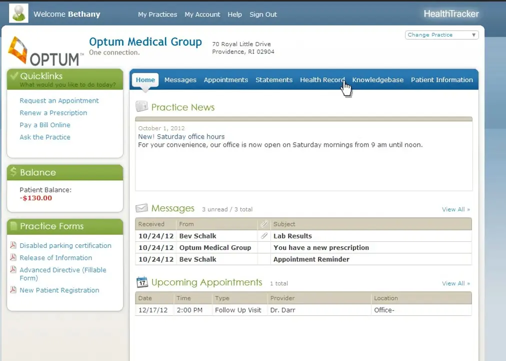 Optum-Physician-EMR-Practice-Management-Software-Patient-Appointments