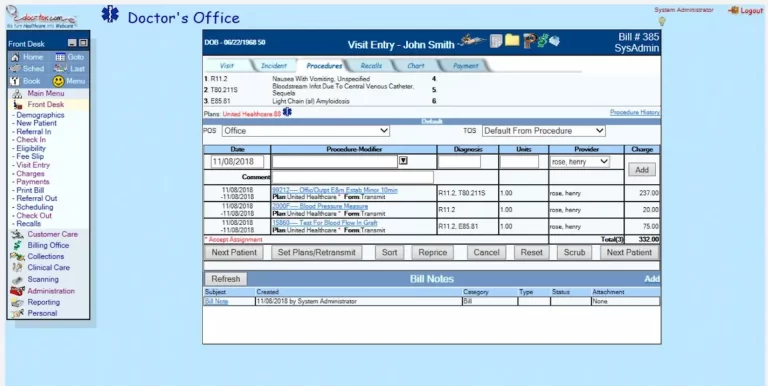 Picasso-EMR-Practice-Management-Software-Patient-Visit