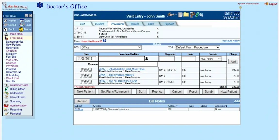 Picasso EHR Software EHR and Practice Management Software
