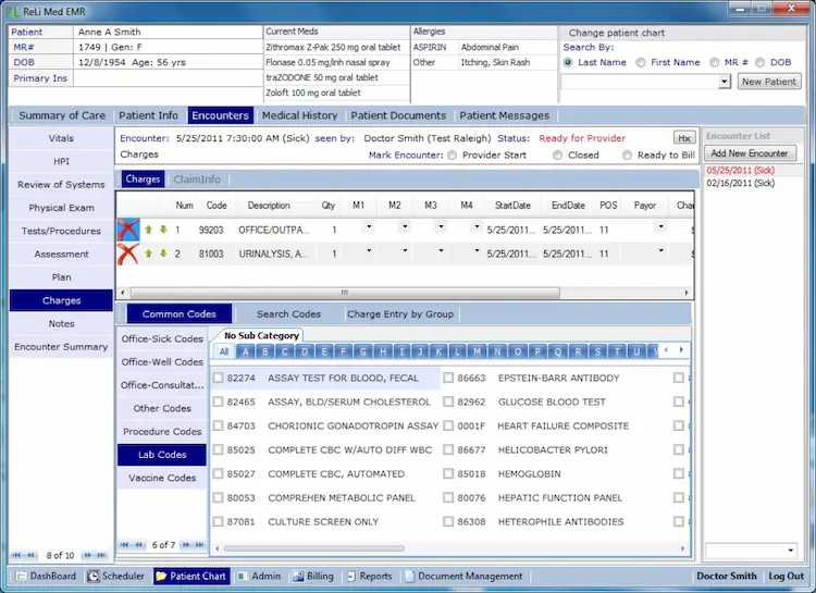 Reli-med-EMR-and-Practice-Management-Software-Patient-Medical-History