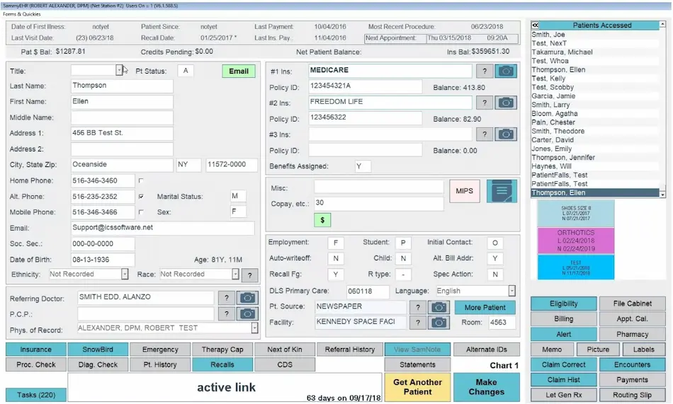 SammyEHR-Practice-Management-Software-Patient-Forms-Quickies