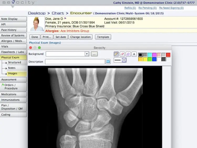 Sevocity-EMR-and-practice-management-Software-physical-exam-screen