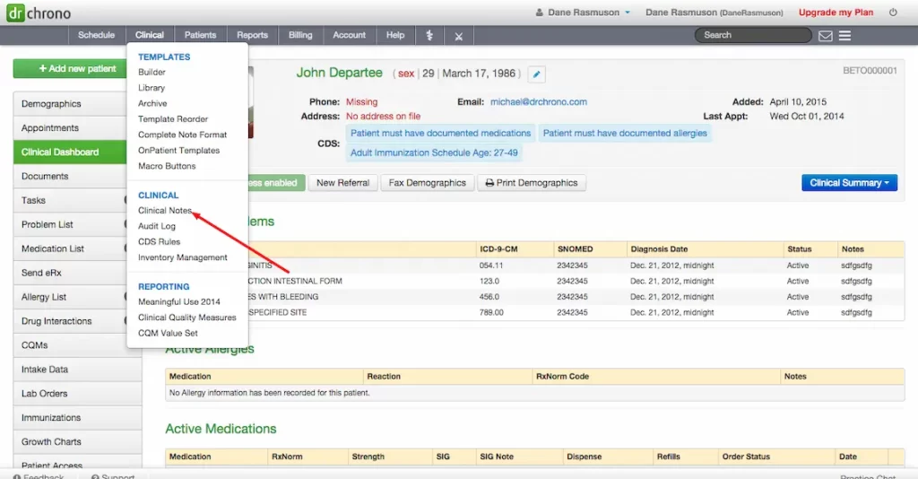 drchrono-EMR-Software-Patient-Scheduling Appointments