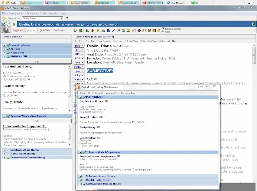 eMDs-Aprima- EMR-Software-Patient-History