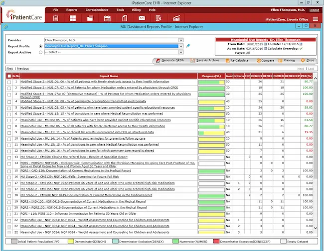 iPatientCare-EHR-Software-MIPS-Paitient-Dashboard