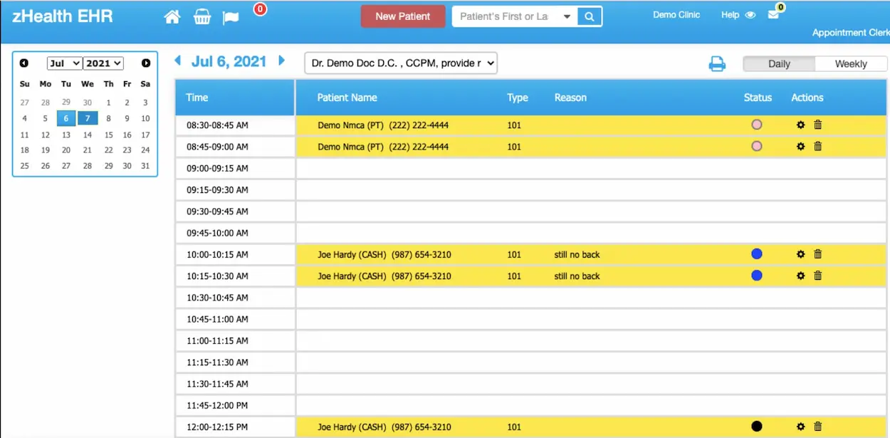 zHealth EHR Software EHR and Practice Management Software