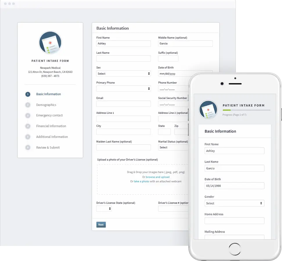 Tebra Patient Intake EMR Software
