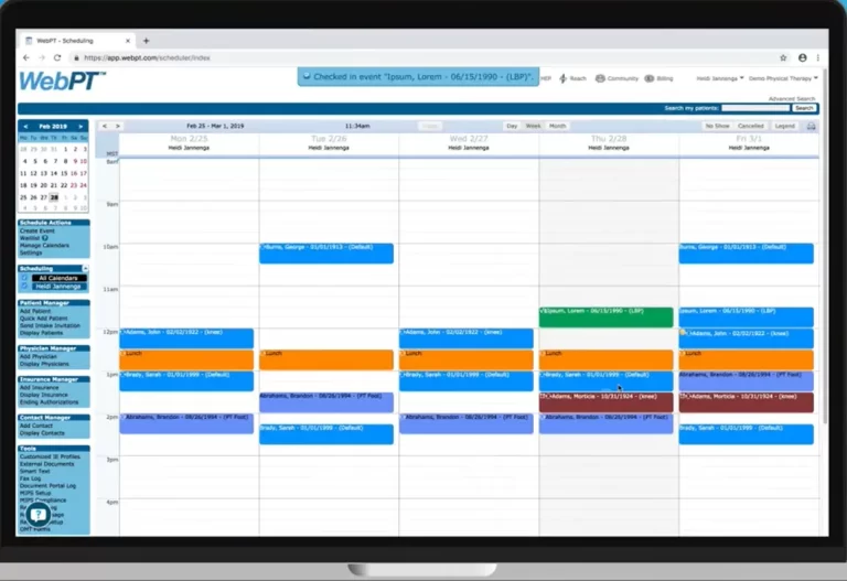 WebPT EMR Software and Practice Management Software-MAC EMR Software-demo