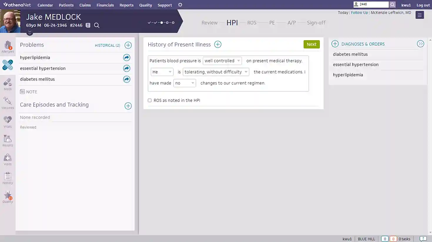 athenaClinicals EMR Software EHR and Practice Management Software