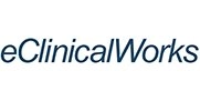 eClinicalWorks logo in blue italic text.